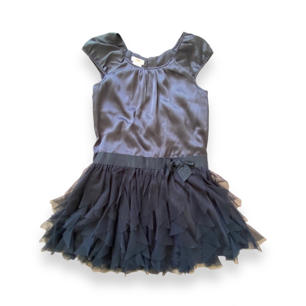 💥Girl short sleeve dress with tulle bottom